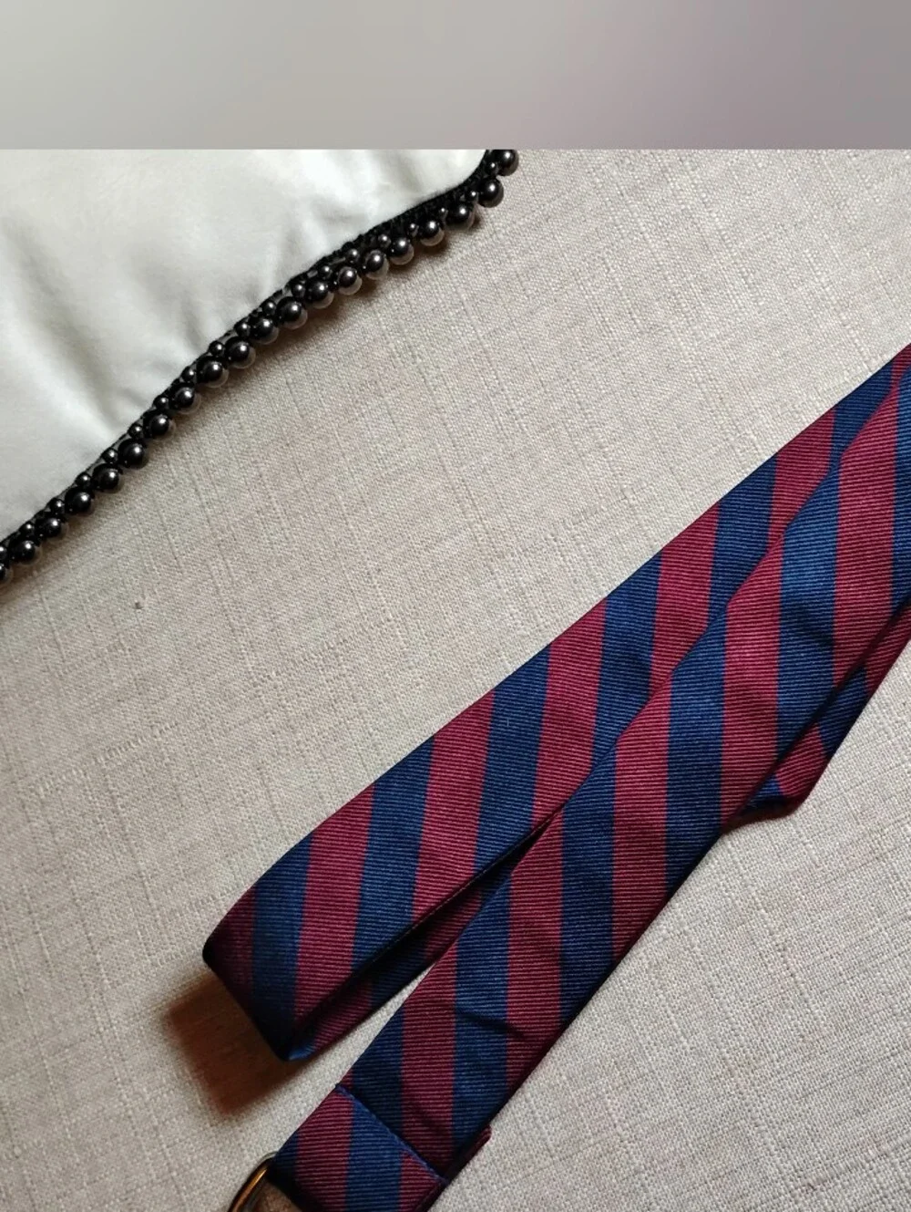 R. Hanauer hand sewn